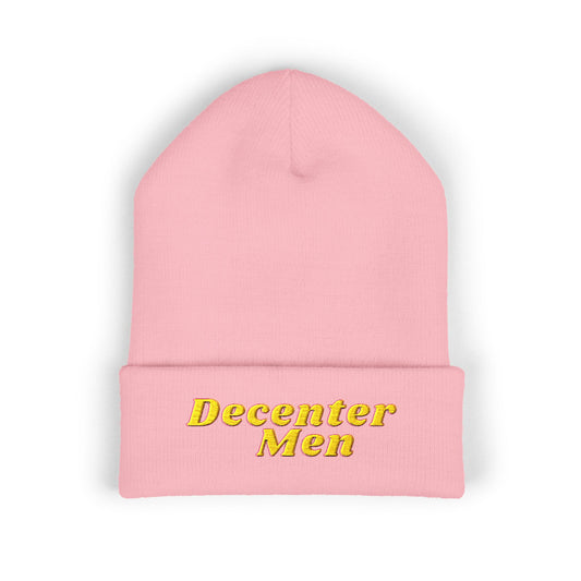 Decenter Men embroidered beanie