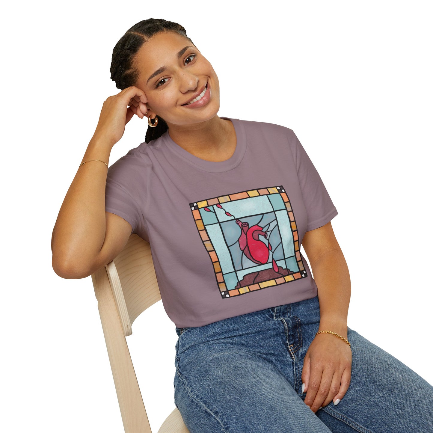 Heart of Stained Glass shirt