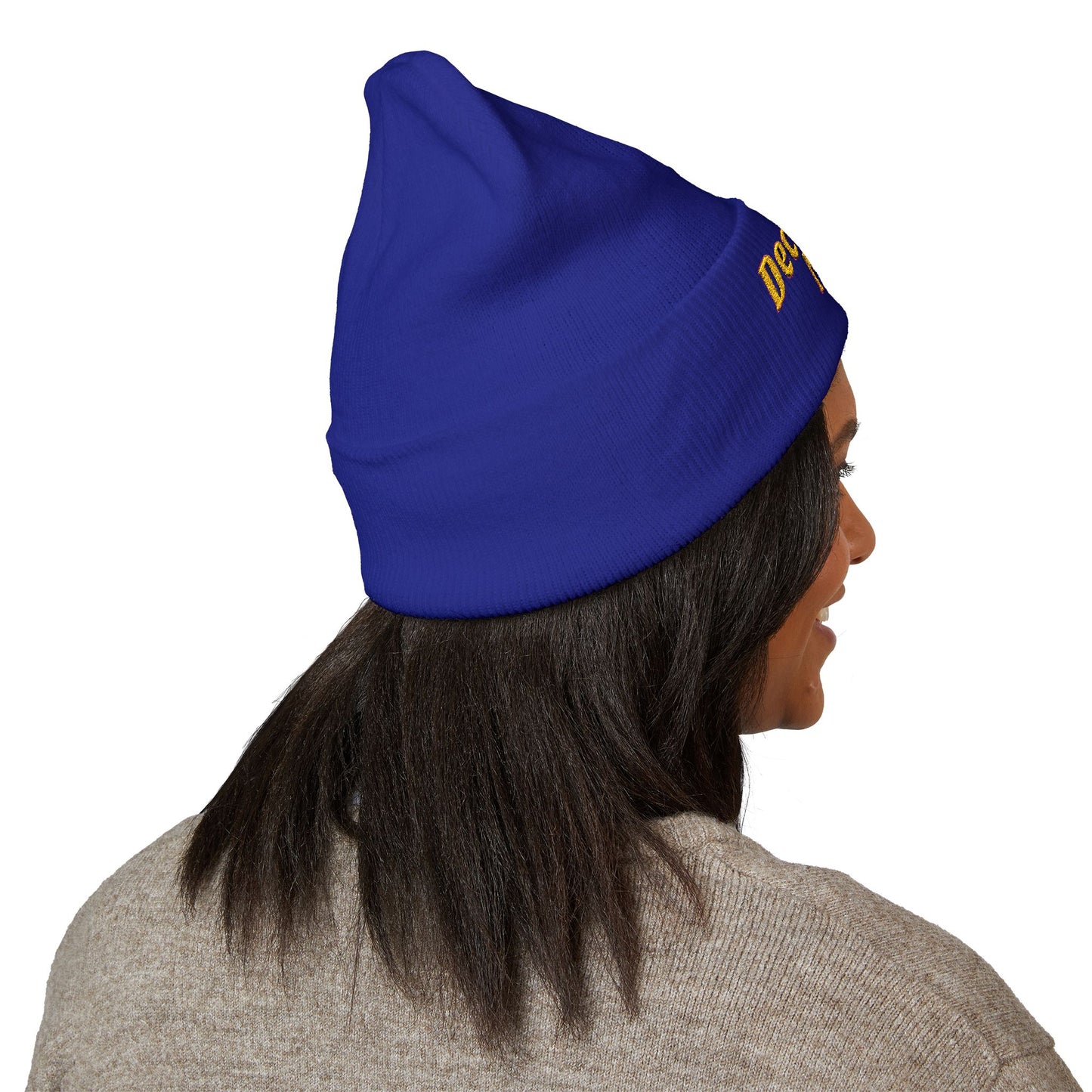 Decenter Men embroidered beanie