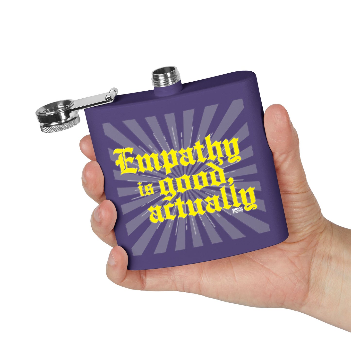 Empathy Is Good, Actually flask