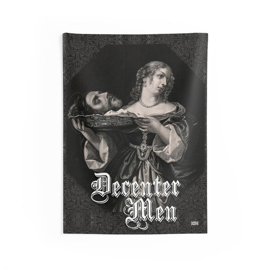 Decenter Men wall tapestry