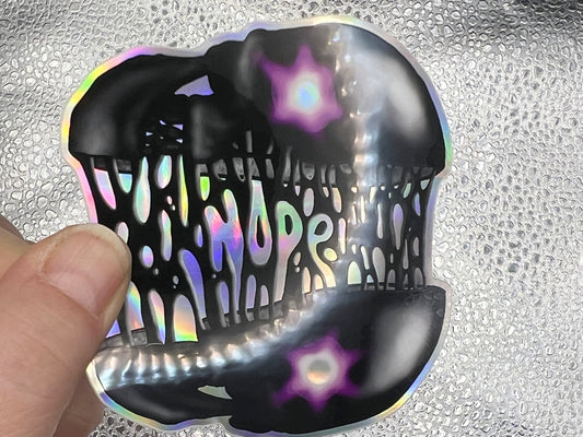 Nope sticker
