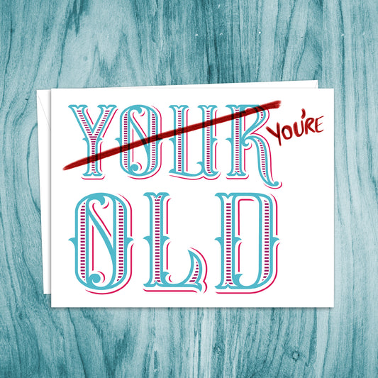 Your Old card