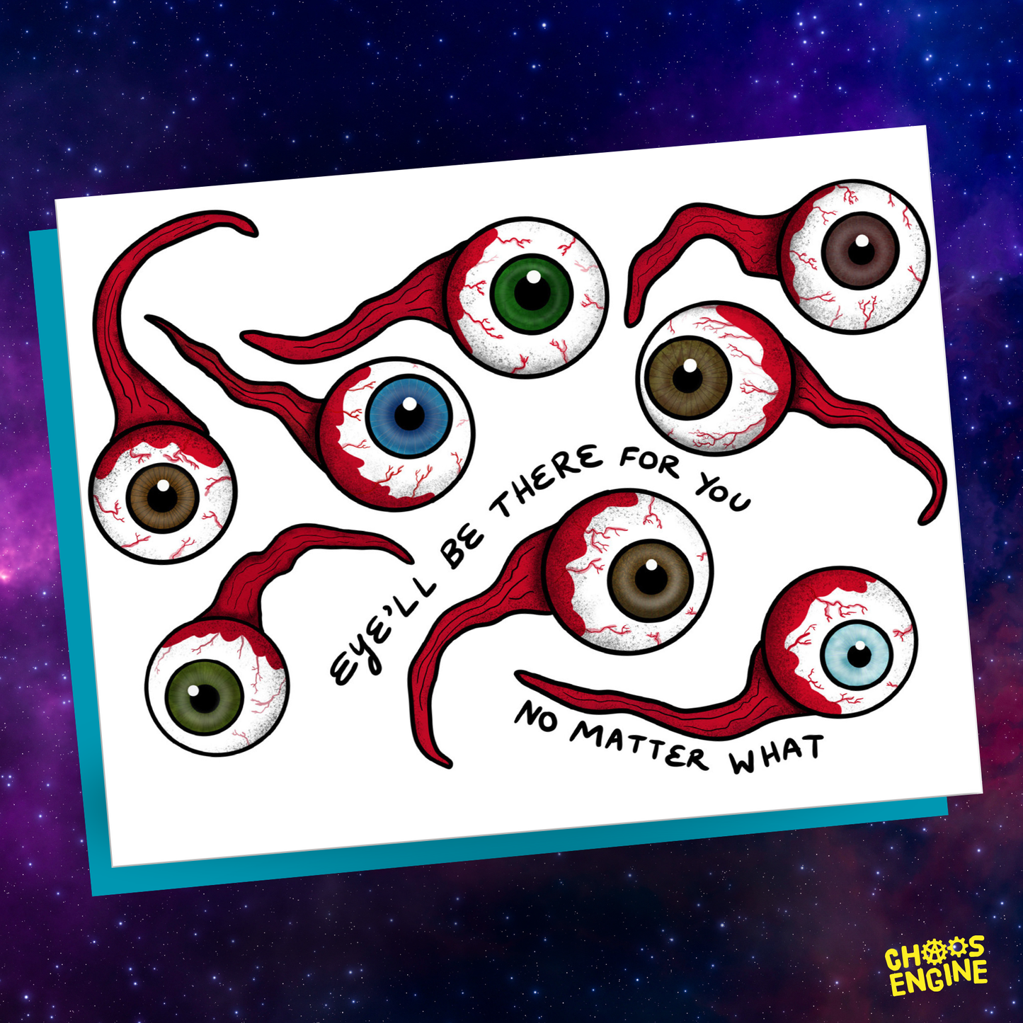 Eye'll Be There for You card
