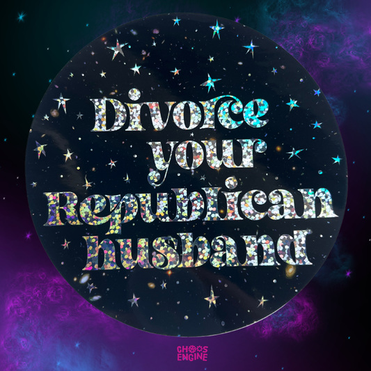 Divorce Your Republican Husband sticker
