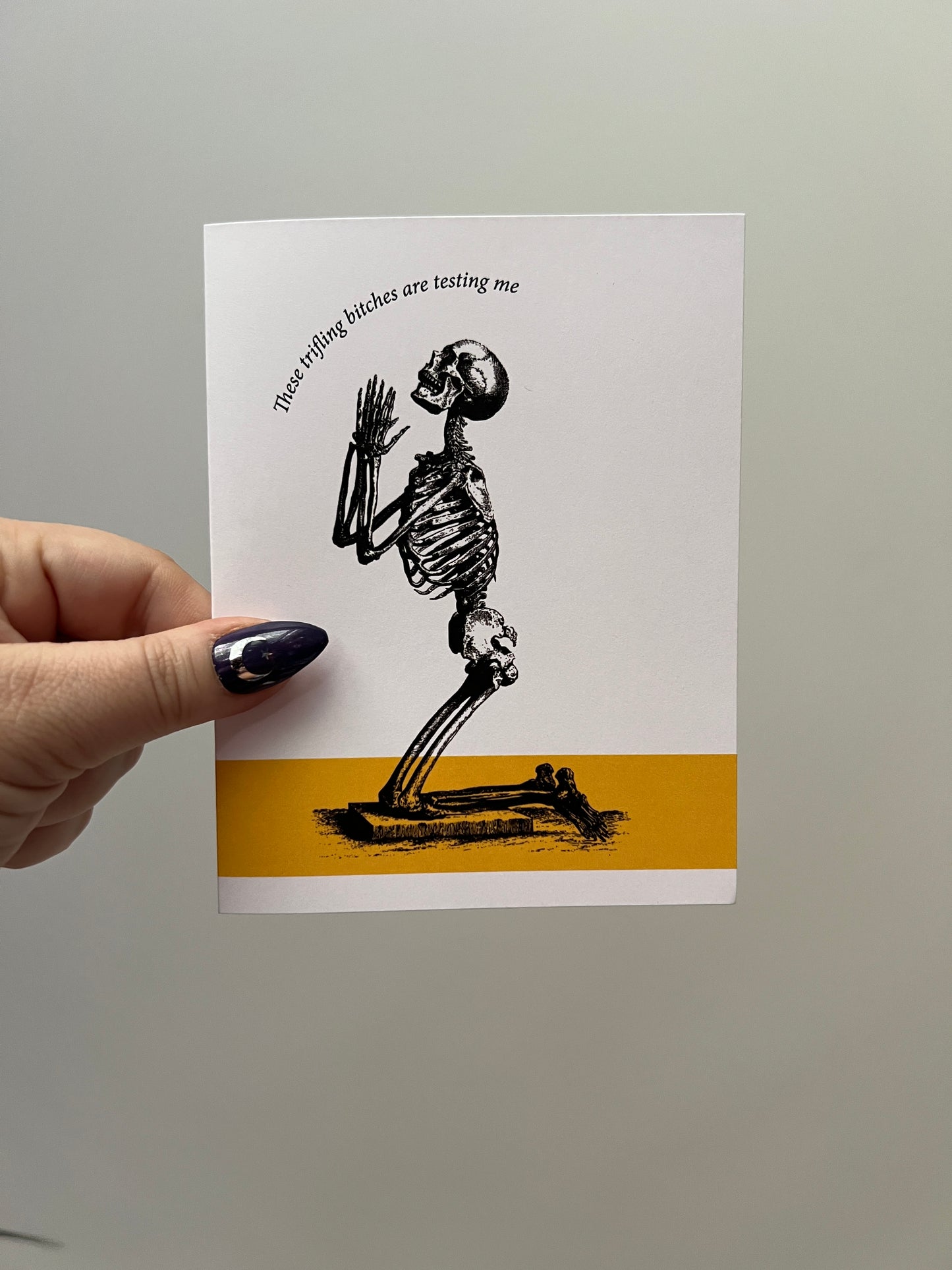 Trifling Bitches card