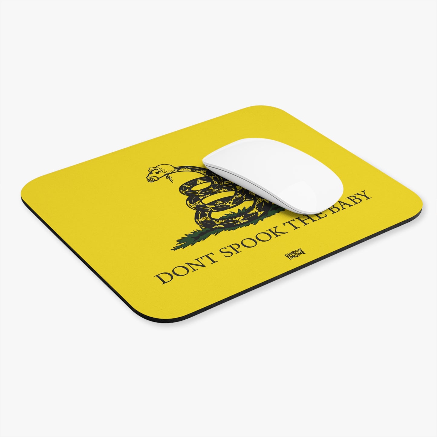 Don't Spook the Baby mouse pad