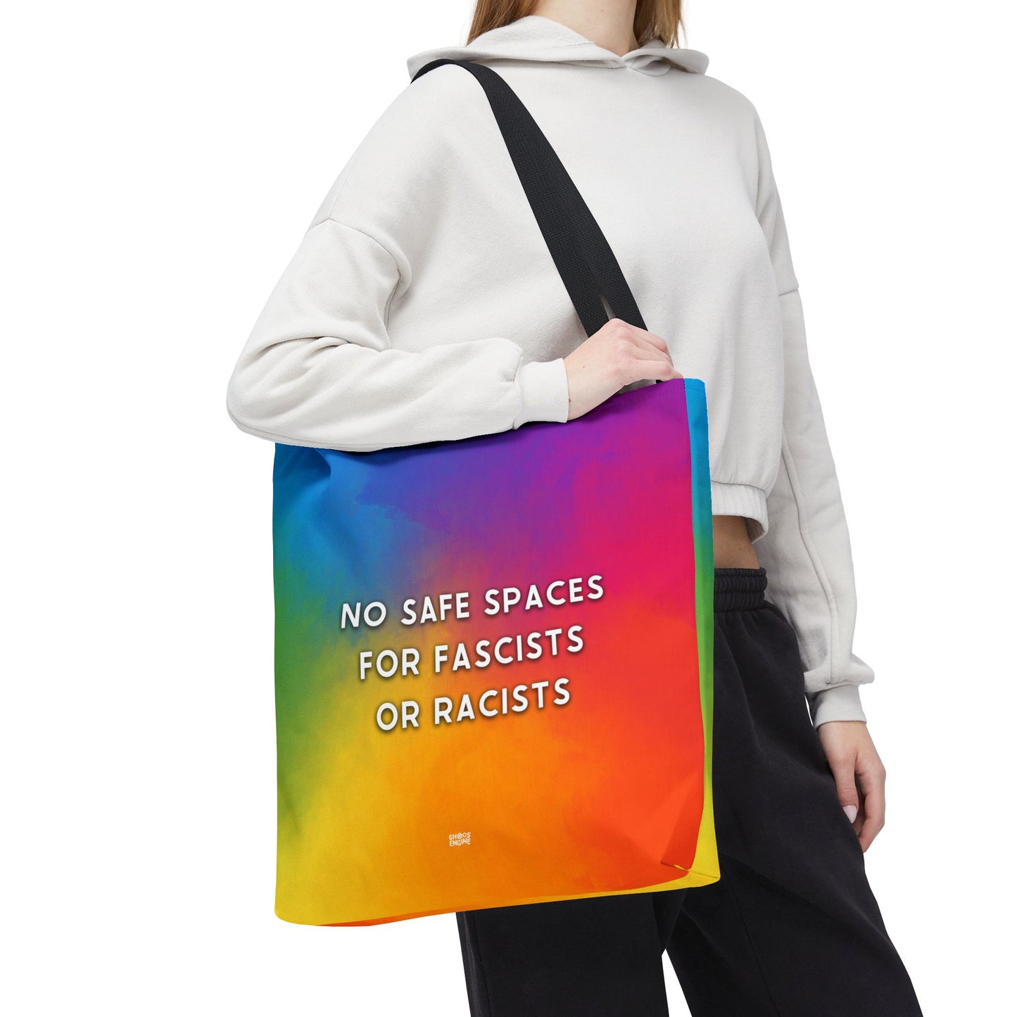 No Safe Spaces tote bag