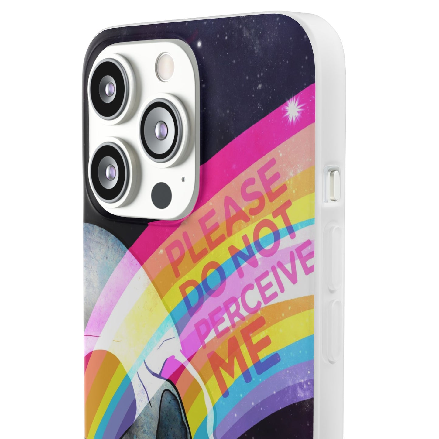 Please Do Not Perceive Me phone case