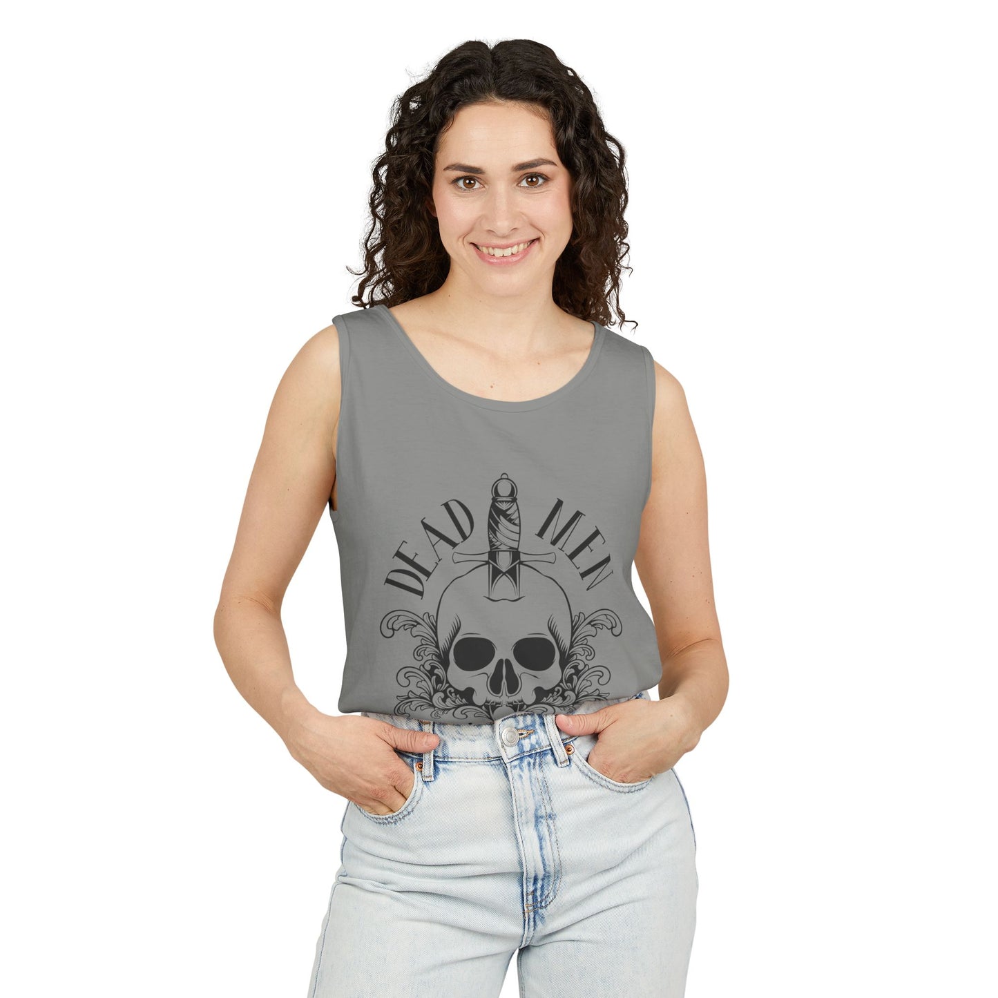 Dead Men Don't Rape unisex tank top