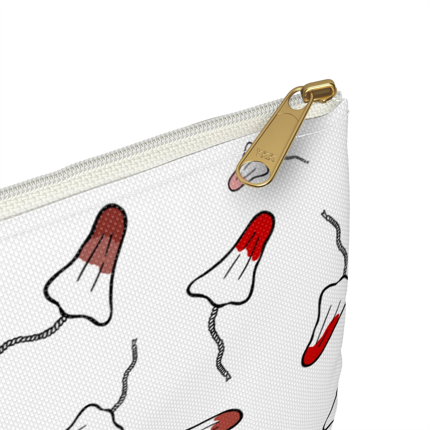 Bloody Tampons zipper pouch