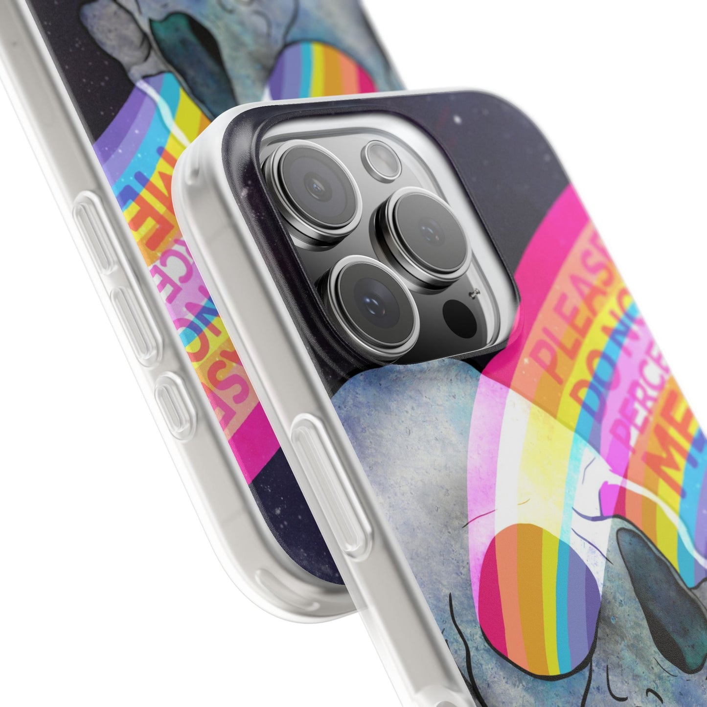 Please Do Not Perceive Me phone case