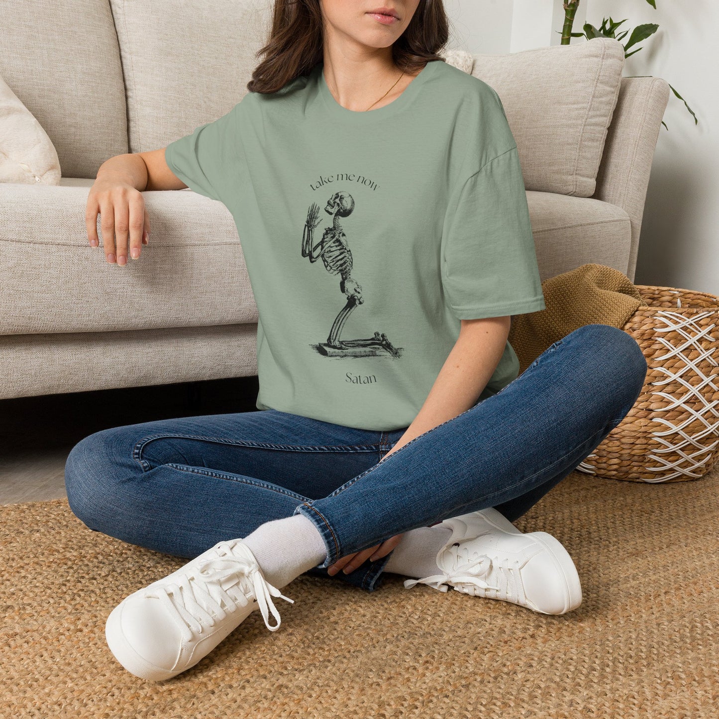 Take Me Now, Satan unisex T-shirt
