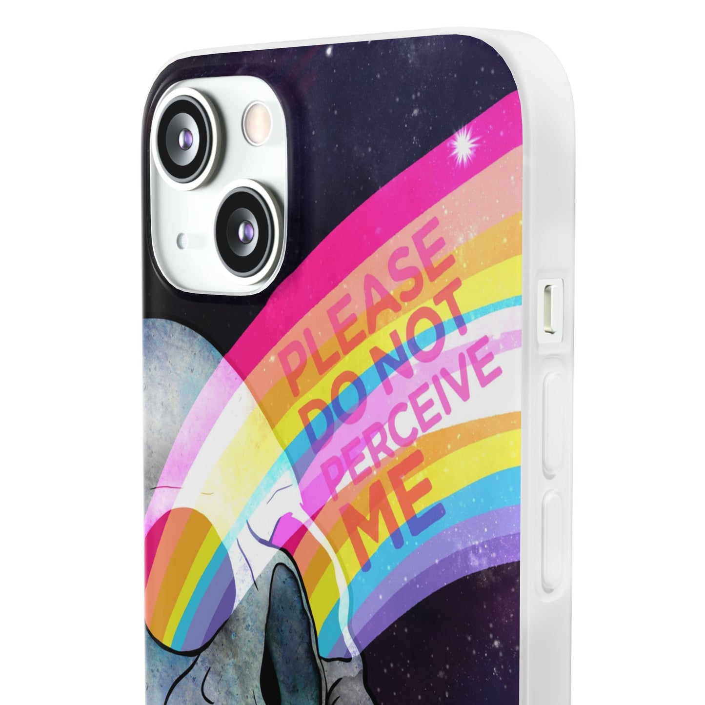 Please Do Not Perceive Me phone case