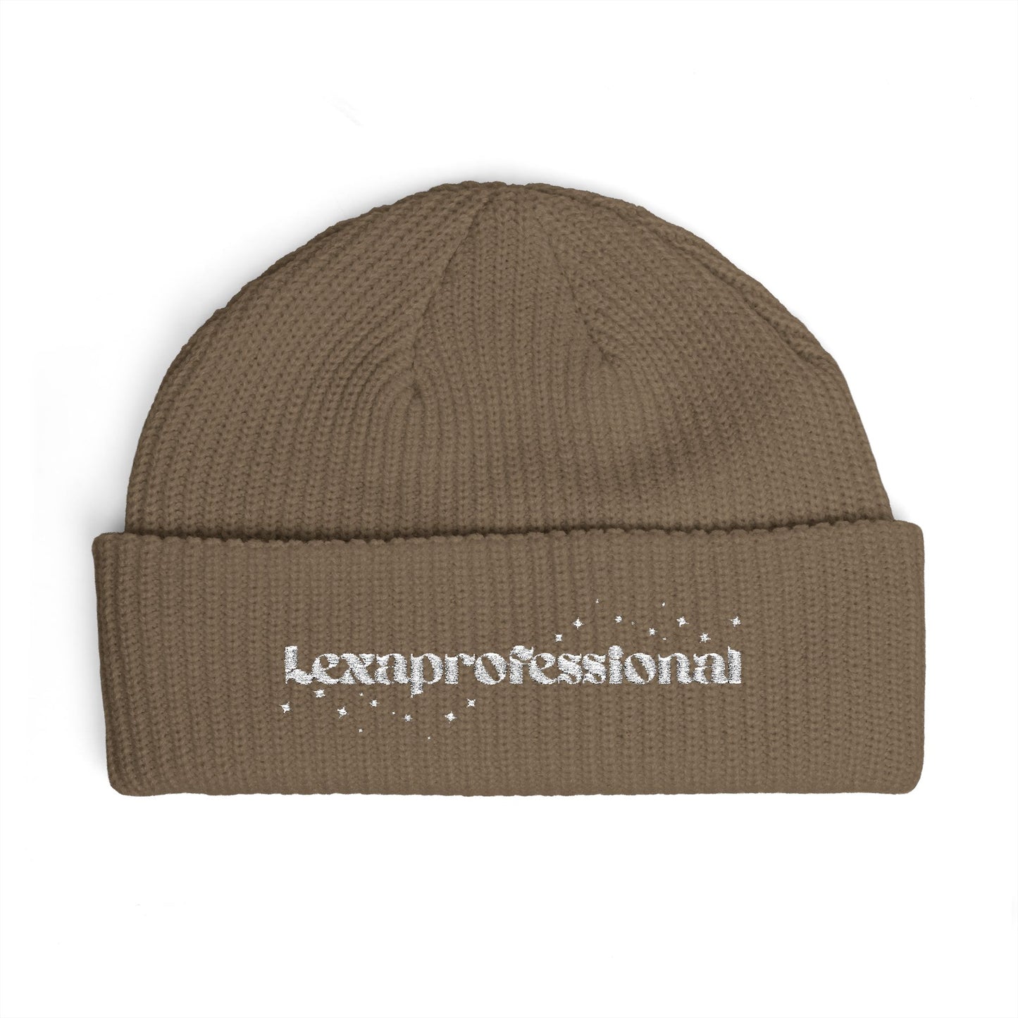 Lexaprofessional embroidered beanie