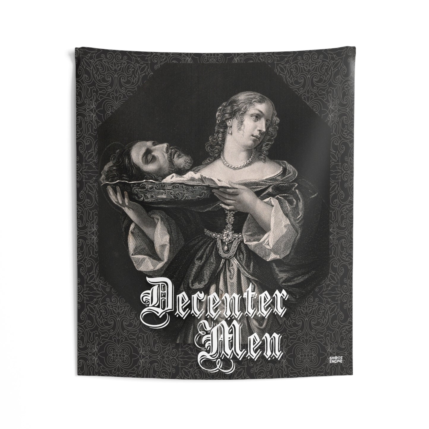 Decenter Men wall tapestry