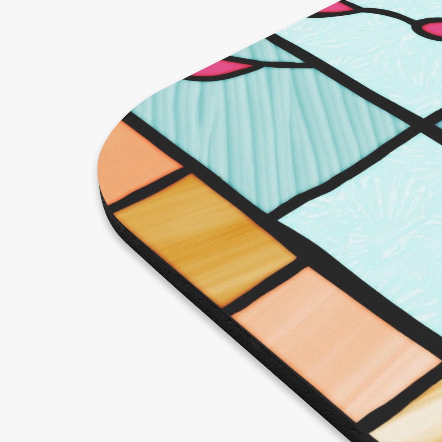 Heart of Stained Glass mouse pad