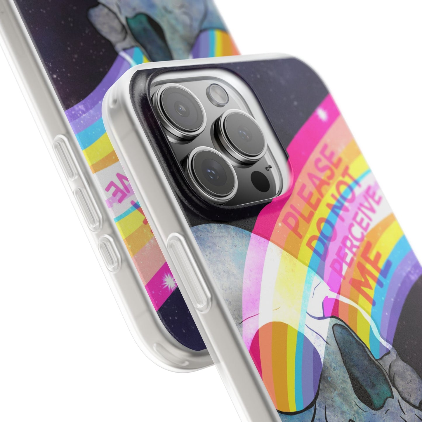 Please Do Not Perceive Me phone case