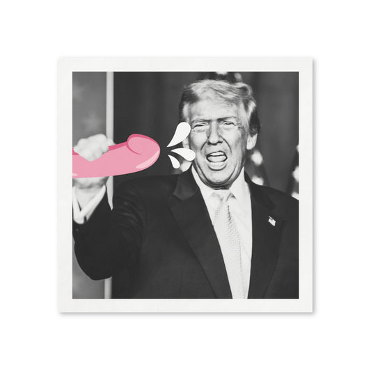 The Jerk in Chief party napkins