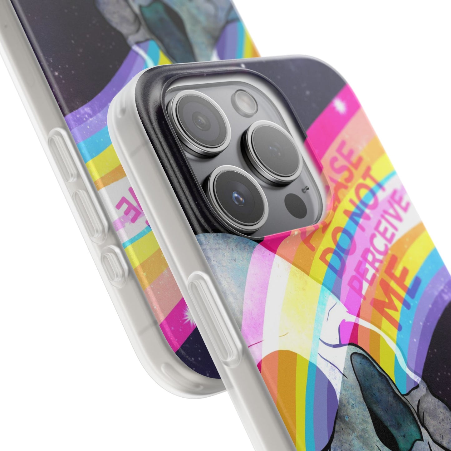 Please Do Not Perceive Me phone case