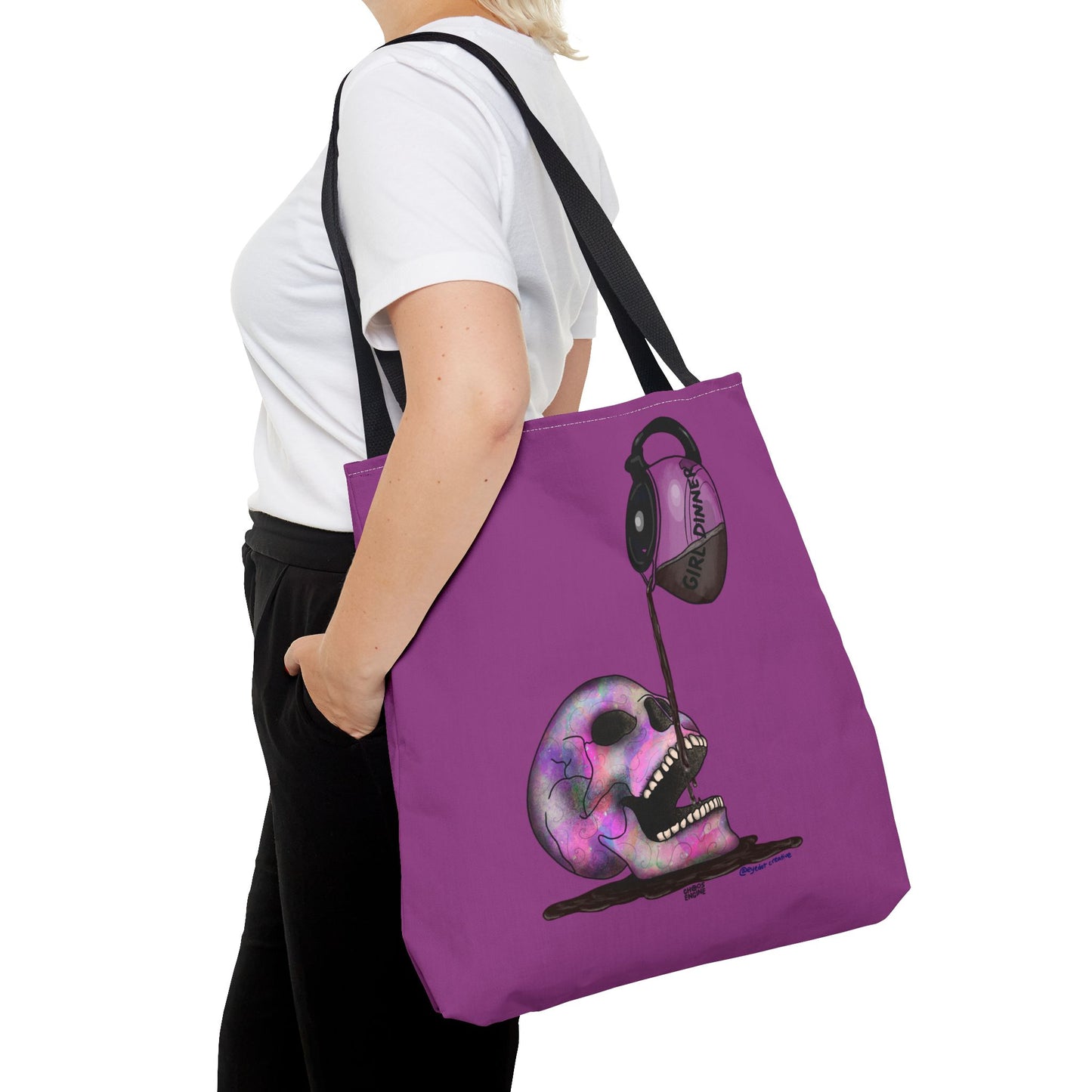 Girl Dinner tote bag
