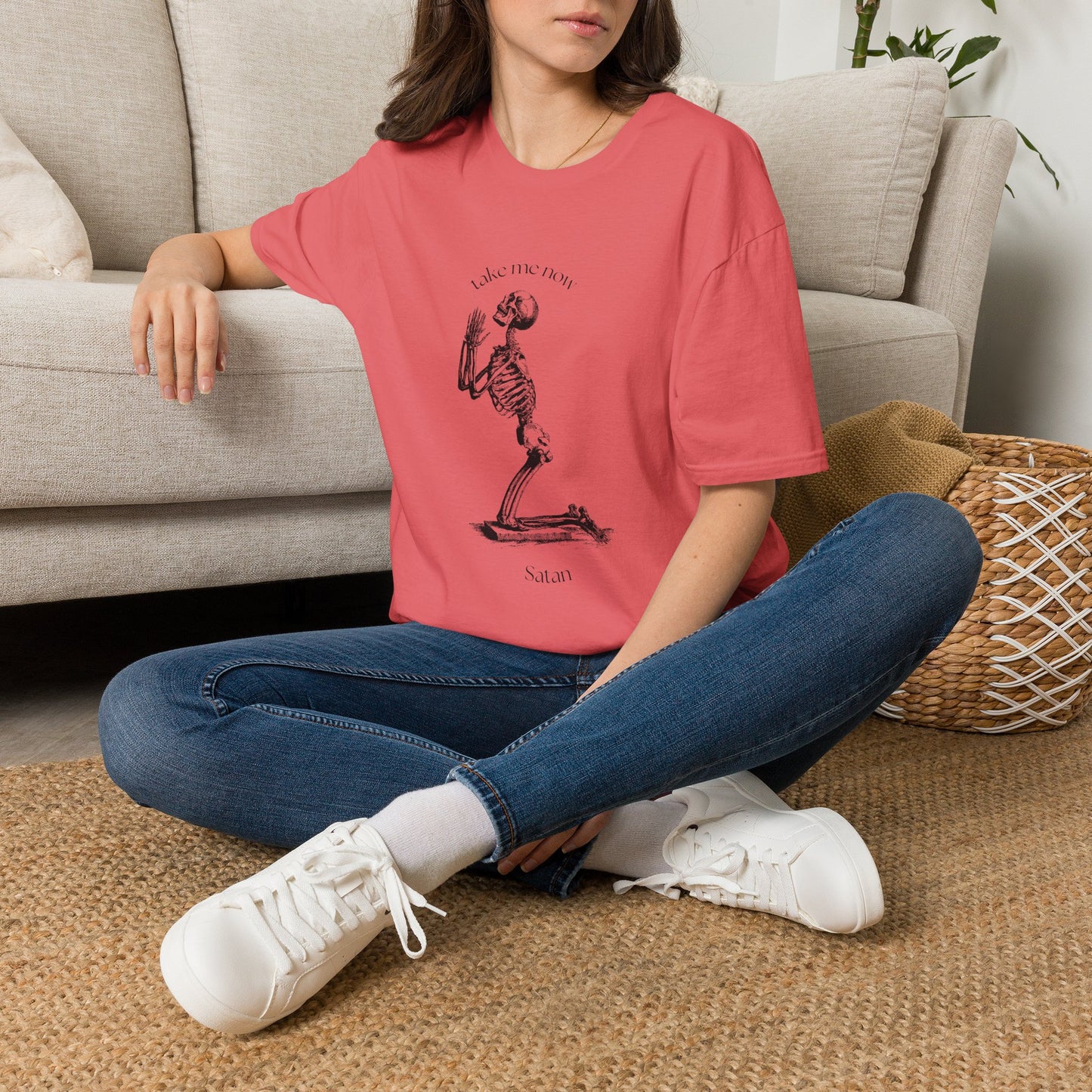 Take Me Now, Satan unisex T-shirt