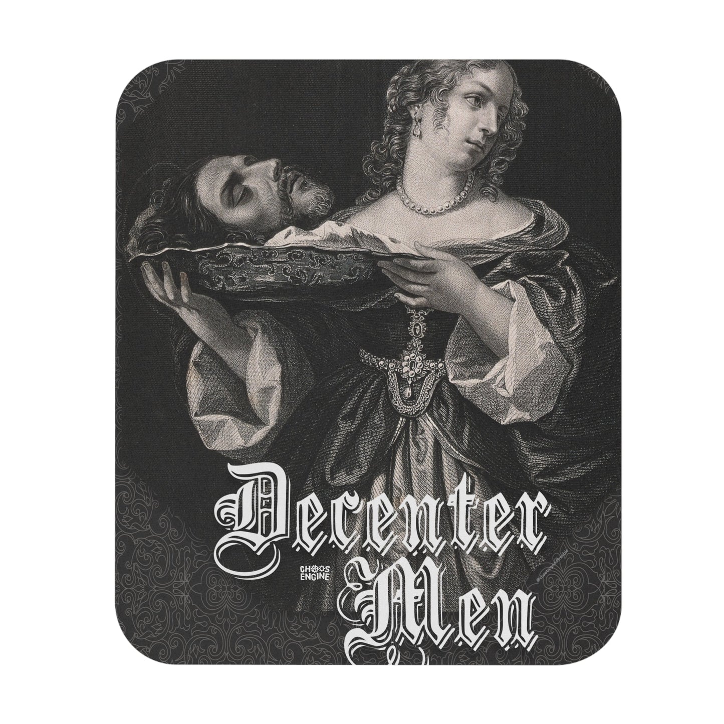 Decenter Men mouse pad