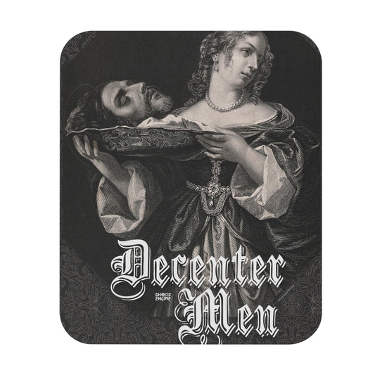 Decenter Men mouse pad