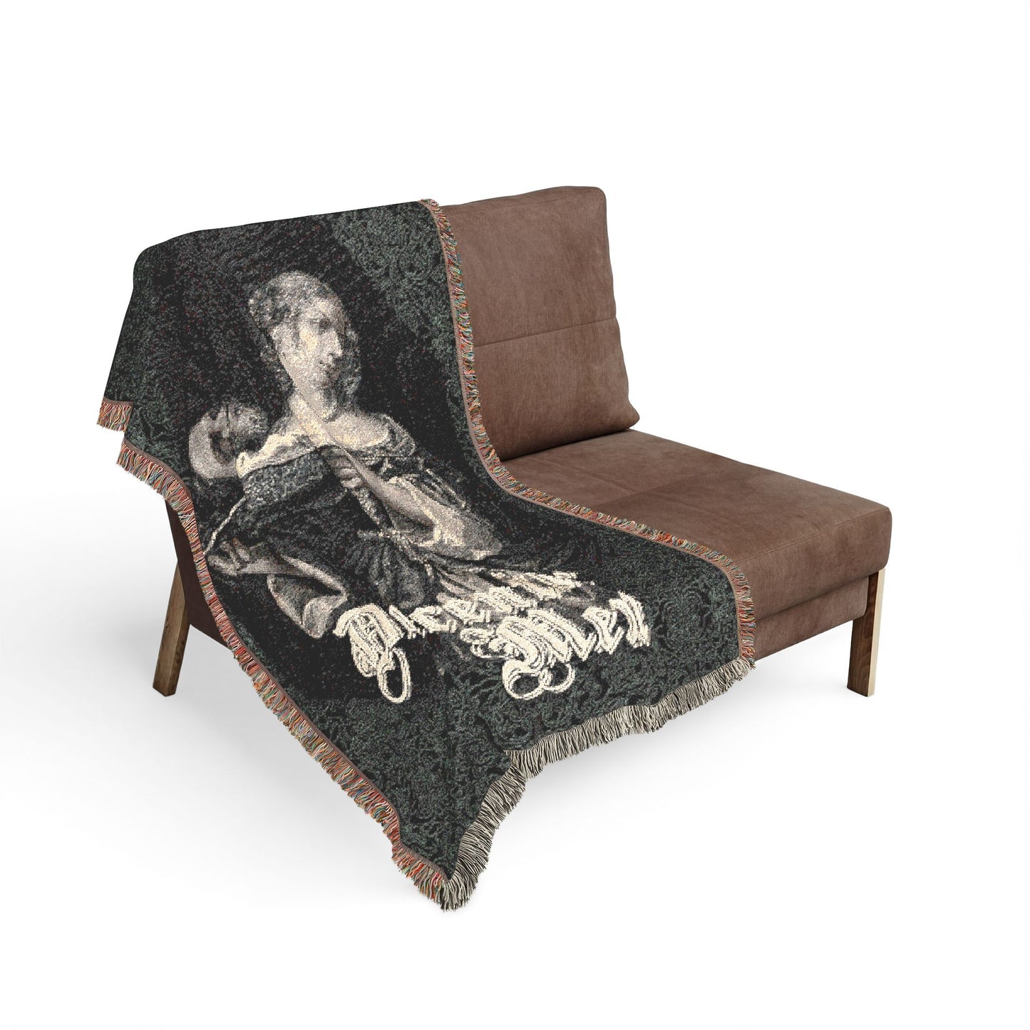 Decenter Men woven cotton blanket