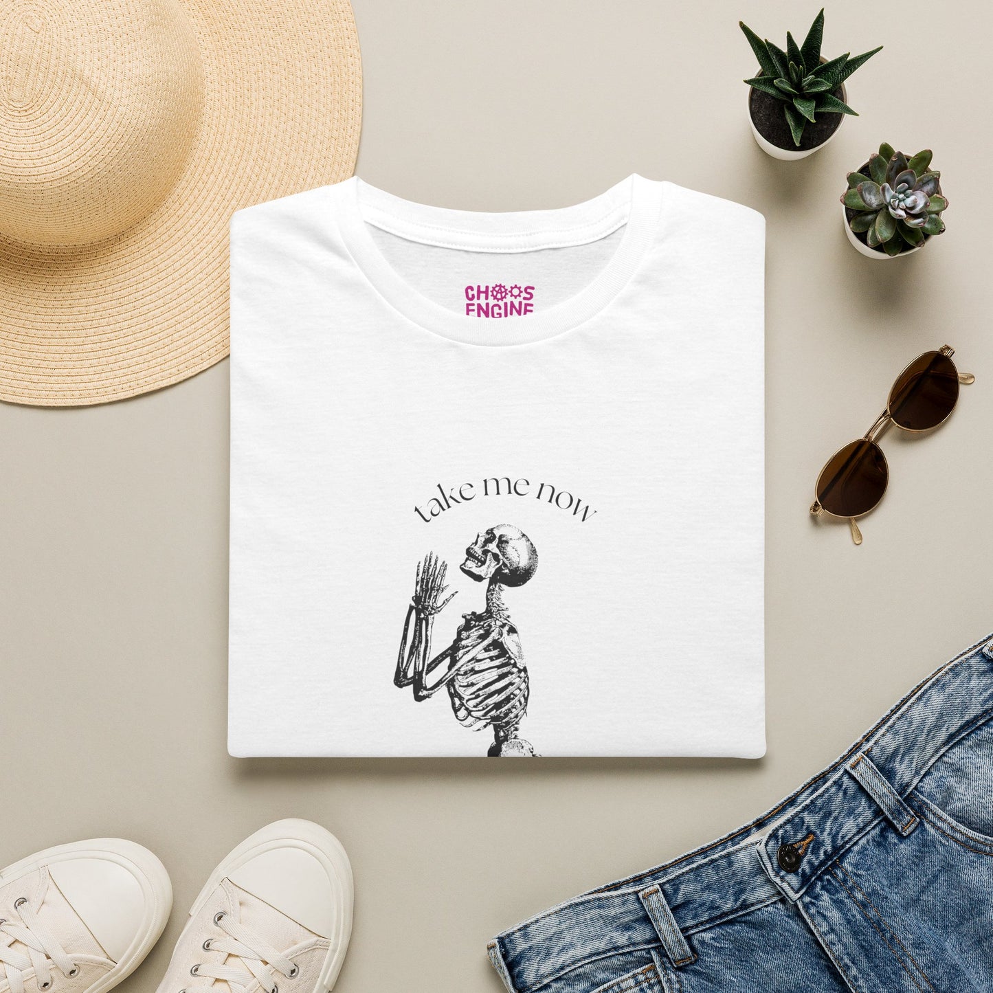 Take Me Now, Satan unisex T-shirt