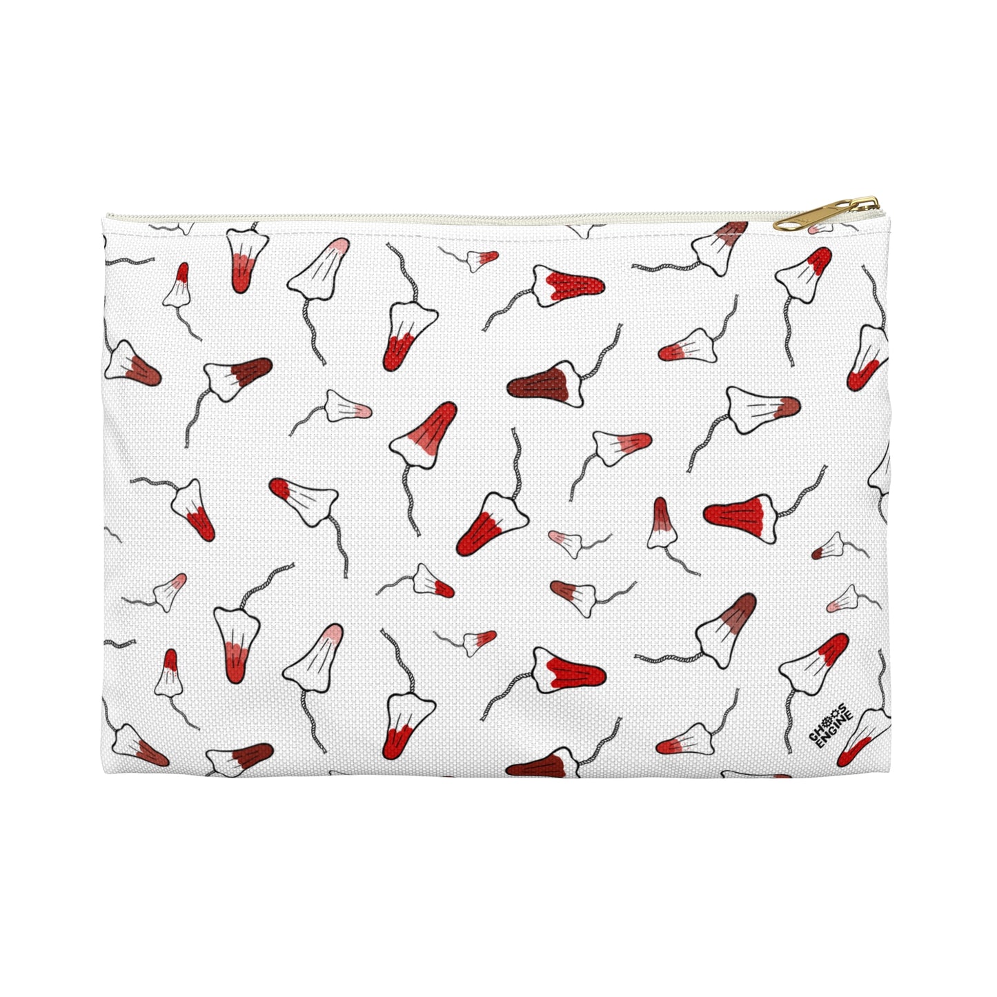Bloody Tampons zipper pouch