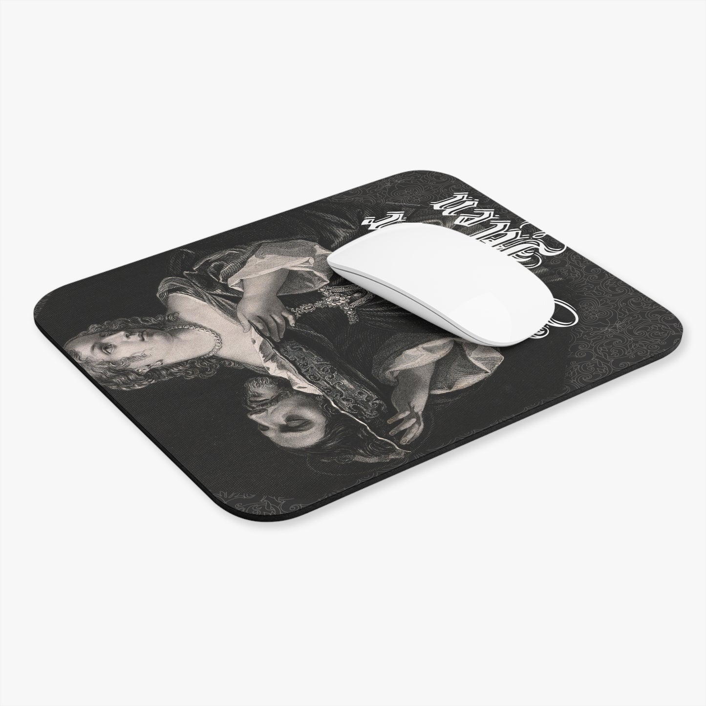 Decenter Men mouse pad