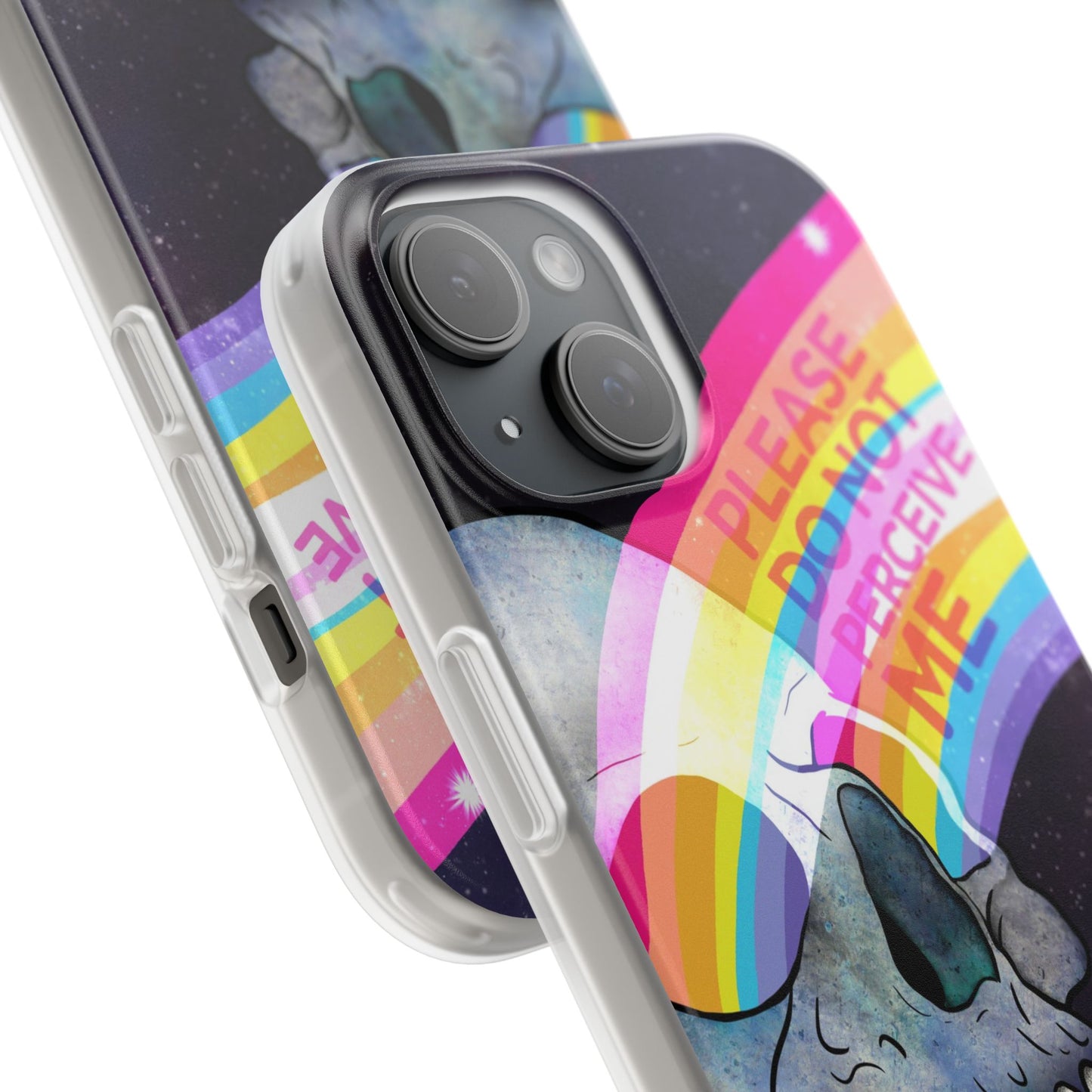 Please Do Not Perceive Me phone case
