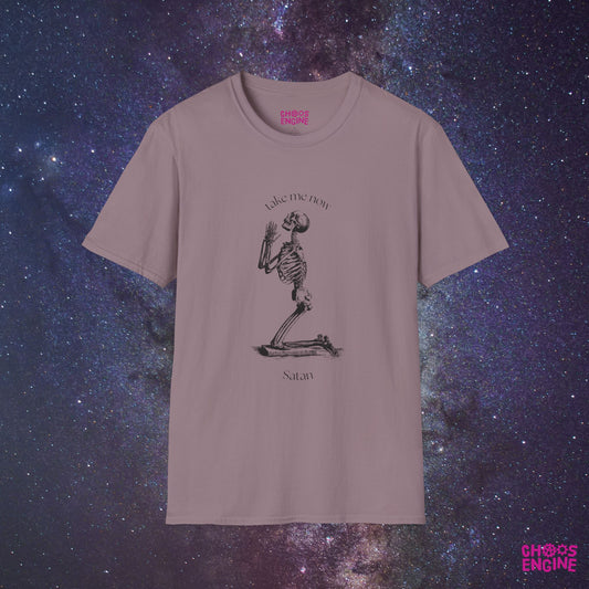 Take Me Now, Satan unisex T-shirt