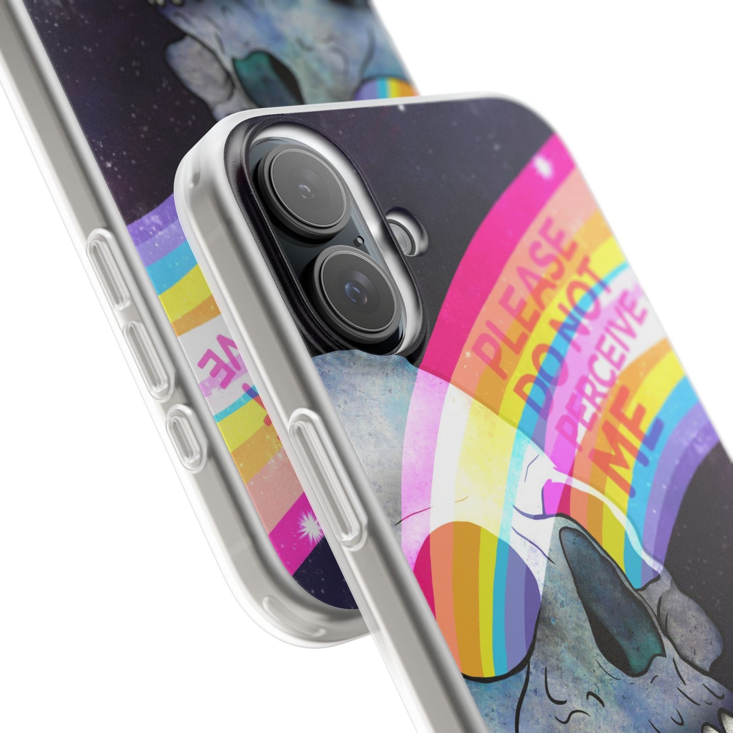 Please Do Not Perceive Me phone case