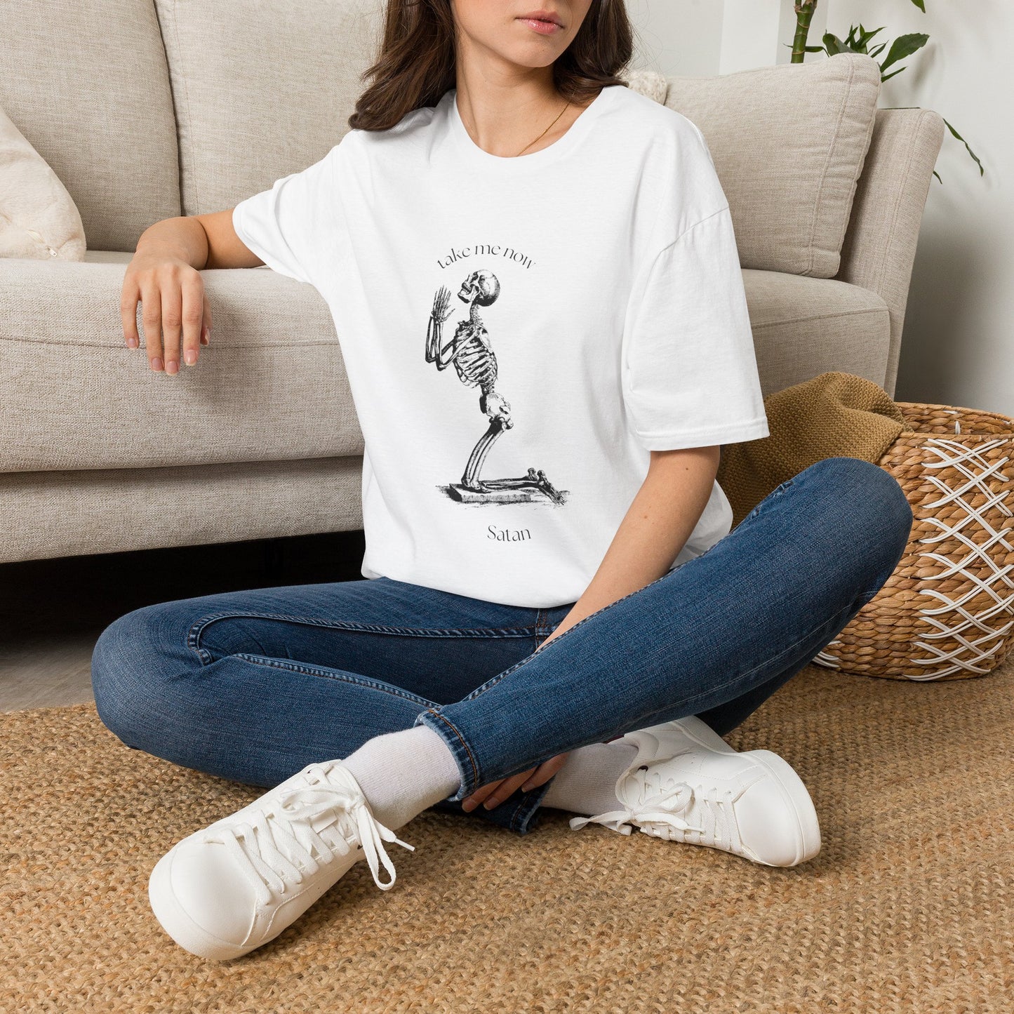 Take Me Now, Satan unisex T-shirt