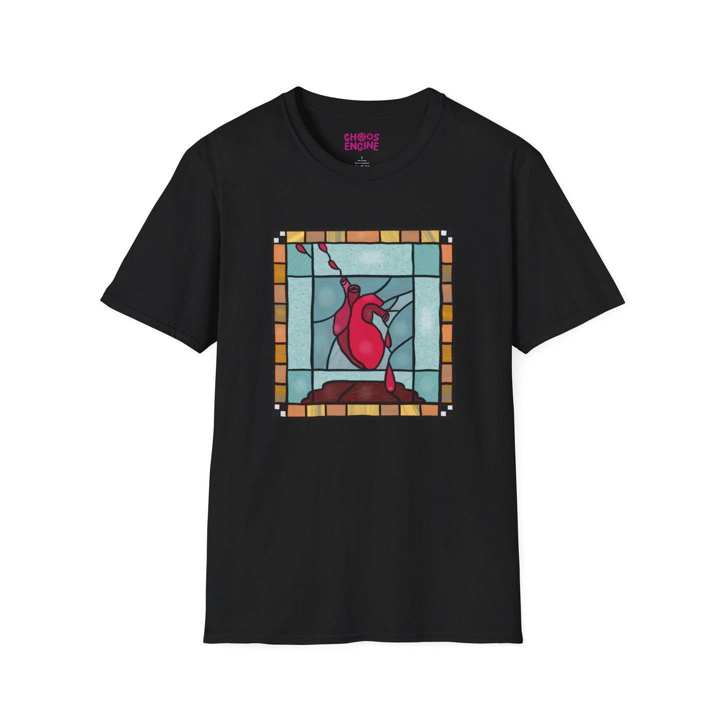 Heart of Stained Glass shirt