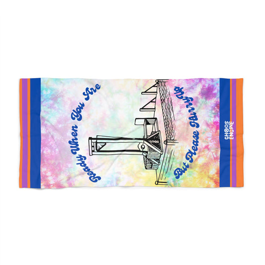 Ready When You Are beach towel