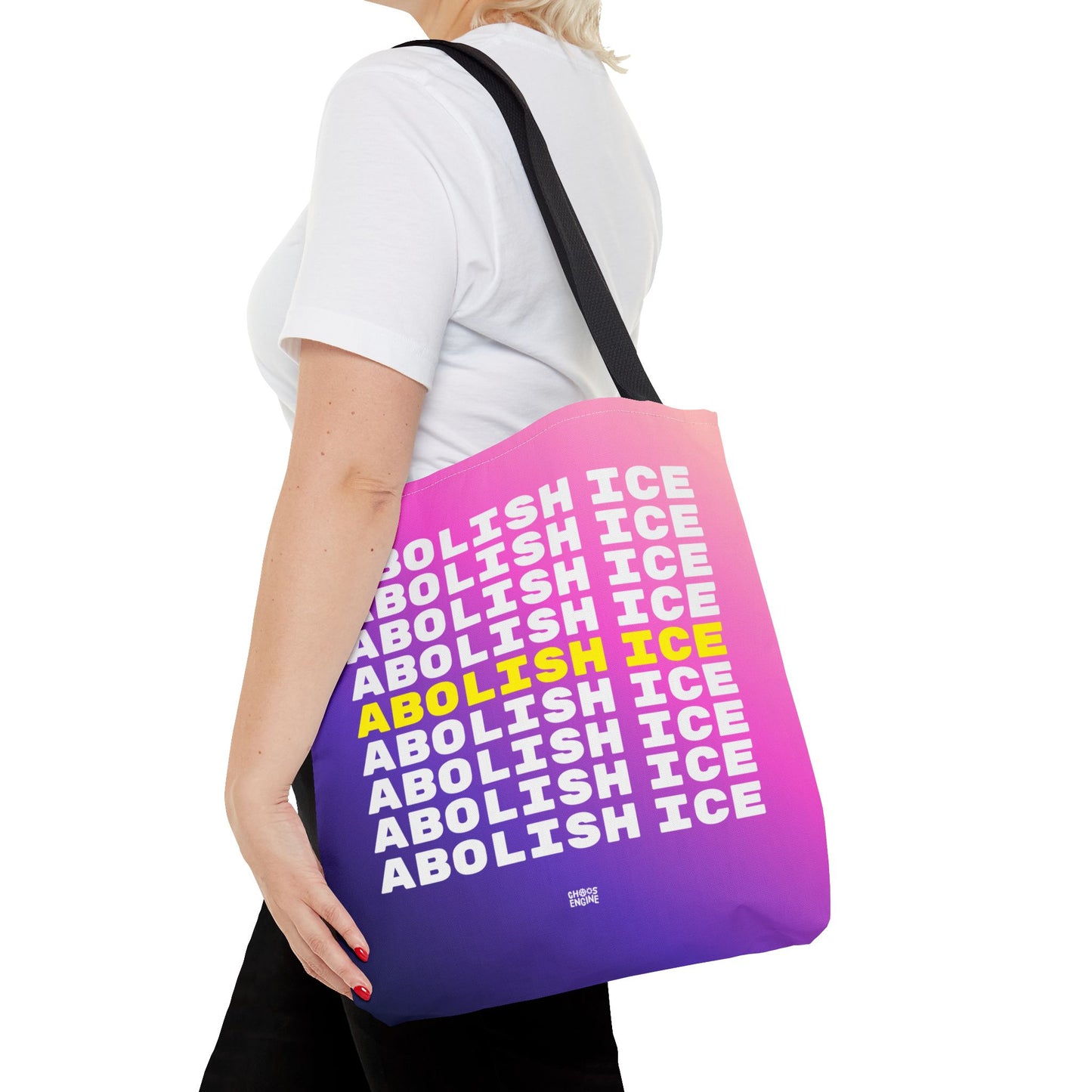 Abolish ICE tote bag
