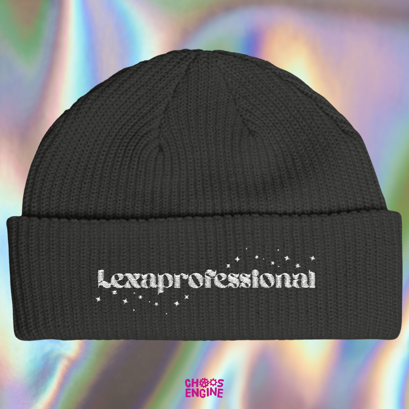 Lexaprofessional embroidered beanie