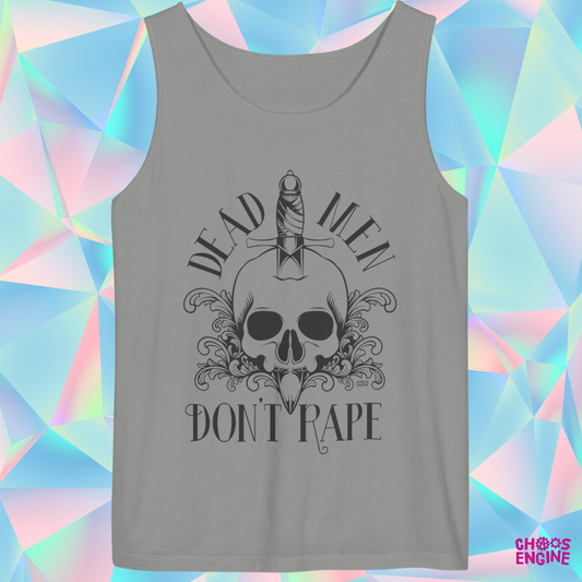 Dead Men Don't Rape unisex tank top