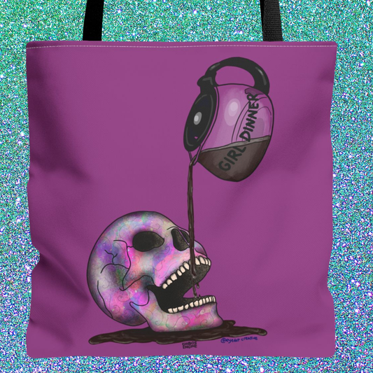 Girl Dinner tote bag