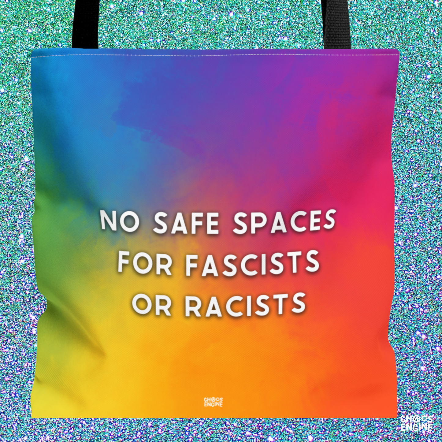 No Safe Spaces tote bag