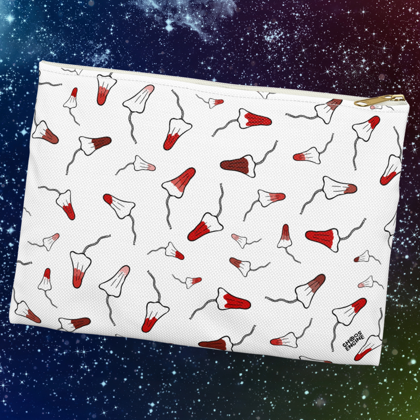 Bloody Tampons zipper pouch