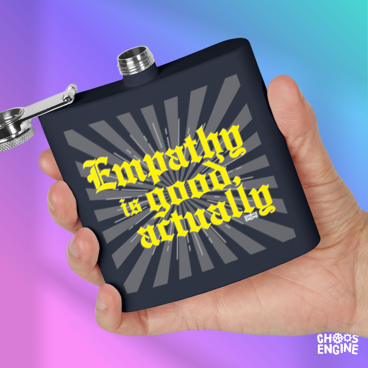 Empathy Is Good, Actually flask