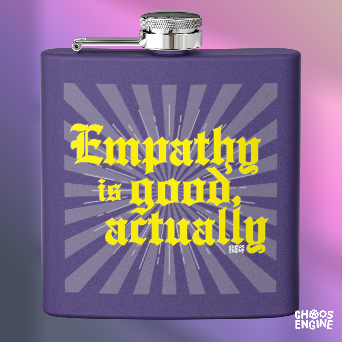 Empathy Is Good, Actually flask