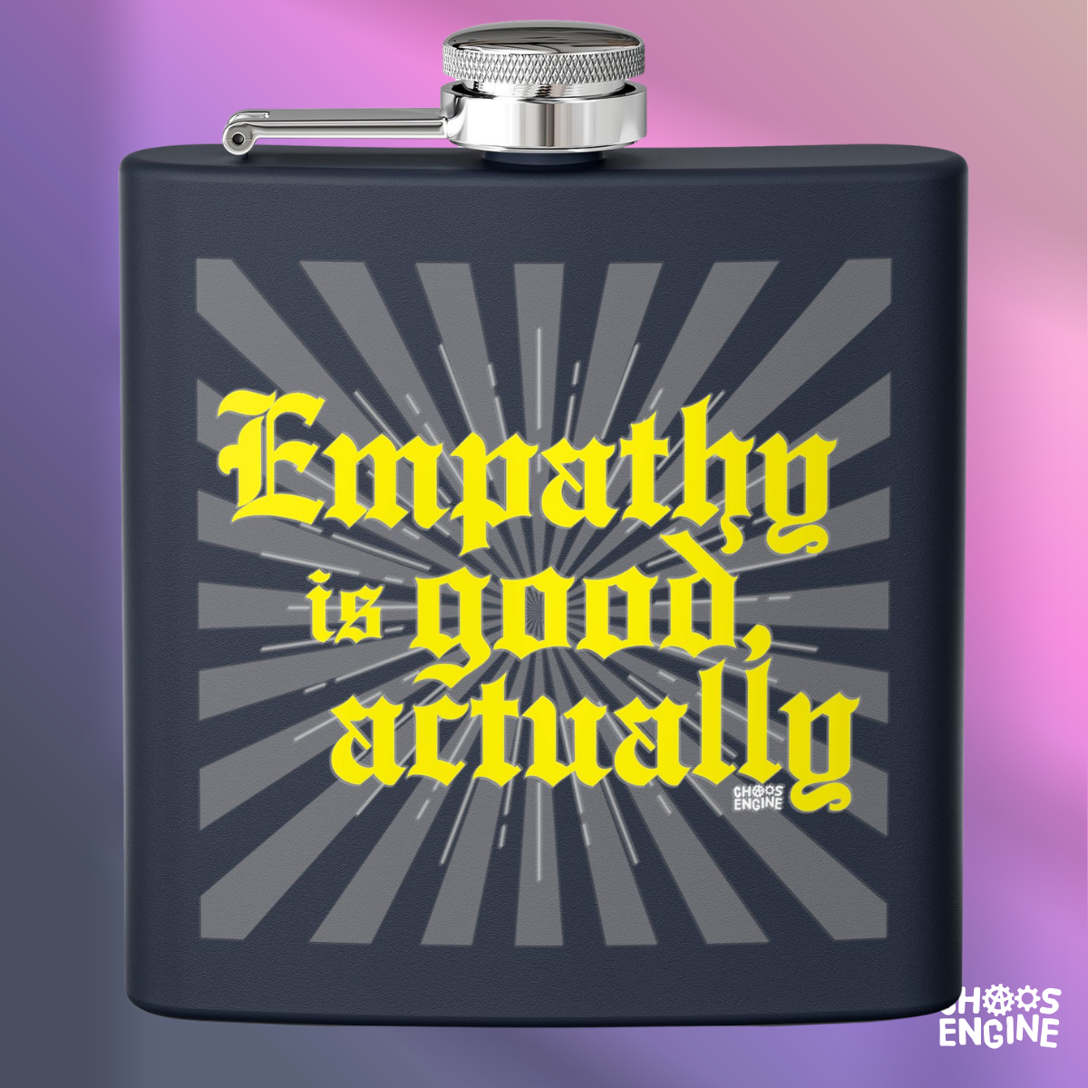 Empathy Is Good, Actually flask
