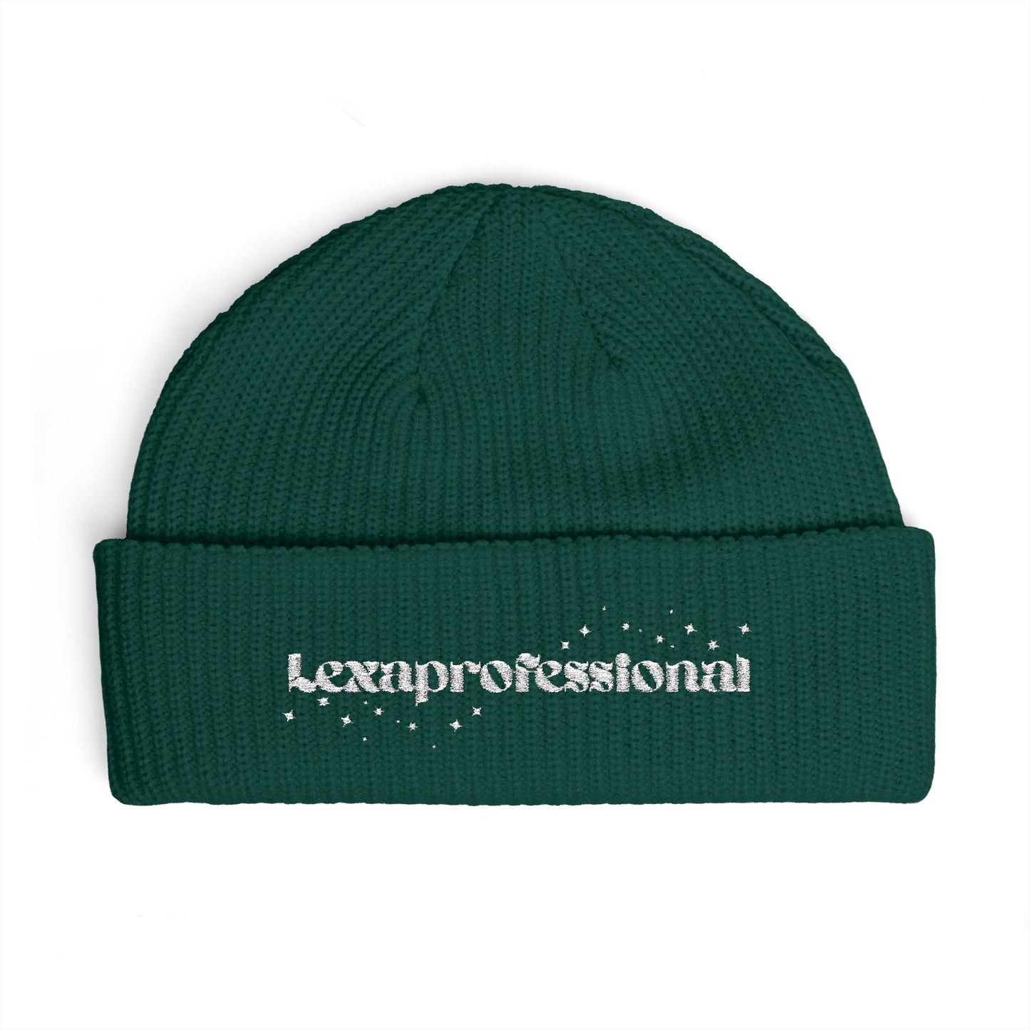 Lexaprofessional embroidered beanie