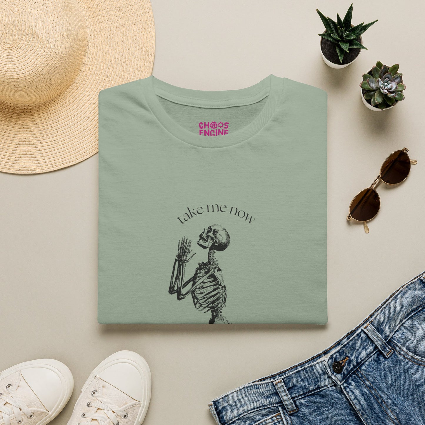 Take Me Now, Satan unisex T-shirt