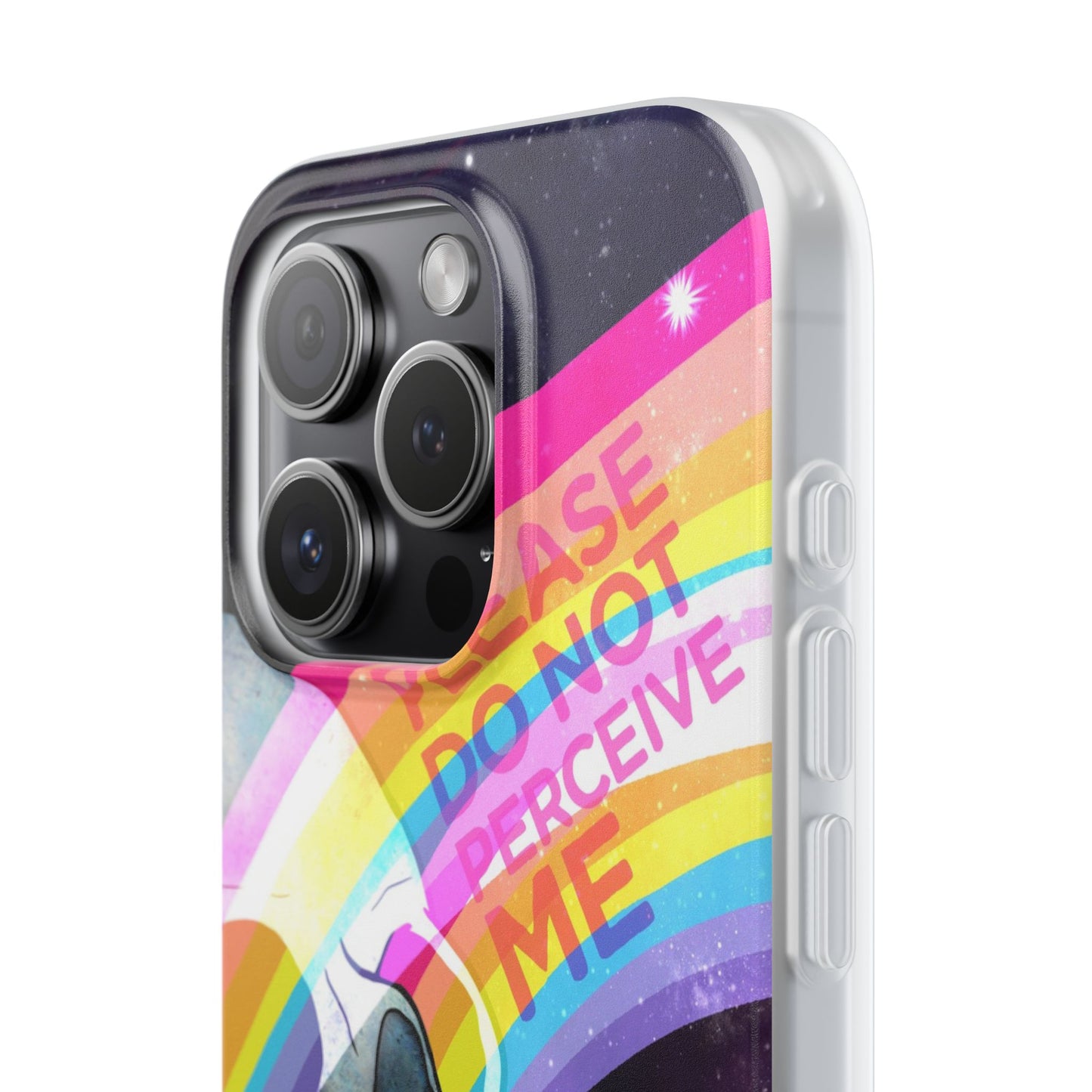 Please Do Not Perceive Me phone case